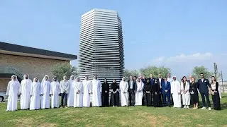 The first Smog Free Tower opens in Abu Dhabi