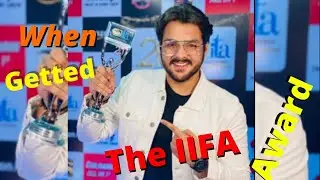 Ashish chanchlani receiving the IIFA Award.🏆#shorts. #ashishchanchlani#receivingIIFAaward.