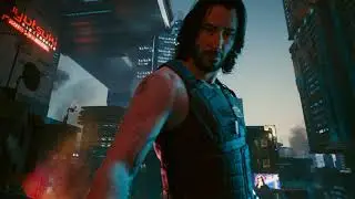 Cyberpunk 2077 Штурм Арасака - тауэр Джонни с Бестией