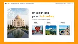Create A Tour & Travel Agency Website Design with HTML and CSS