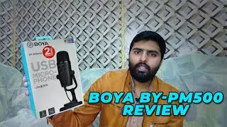 Boya BY - PM500 USB Microphone Review | Unboxing And Audio Testing