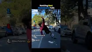 Ranking Best Skateboard Fails 😭