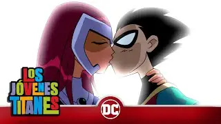 ¡El Primer Encuentro De Los Titanes! | Los Jóvenes Titanes en Español