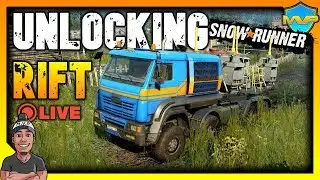 SnowRunner: Unlocking Rift Live! *NEW BETA MAP*