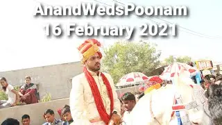 ANAND Weds POONAM ।। 16 February 2021 ।। My Wedding Moments @ANANDCHOUDHARY143
