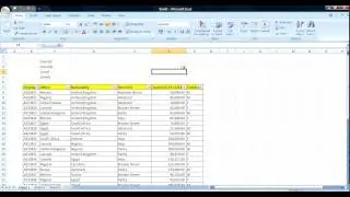 Excel Countif and Countifs function