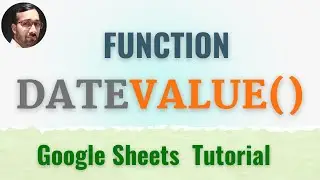 How to find Datevalue in google sheets | How to convert date into datevalue in google sheets excel