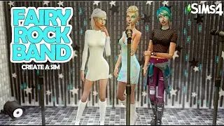 Let's create a Fairy Rock Band in the Sims 4 with No CC!
