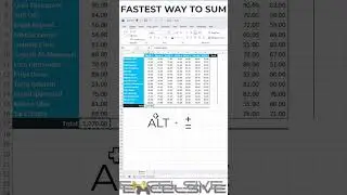 Excel Speed Hack: Add Faster Than Ever 