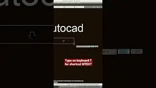 Shortcut keyboard autocad for MTEXT 