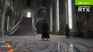 HOGWARTS LEGACY : RTX 3060 12 GB + Ryzen 5700X : GRAPHICS ULTRA + RAY TRACING HIGH