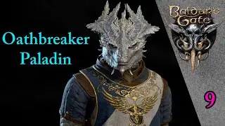Baldur's Gate 3: Killiax The Silver Dragonborn Oathbreaker Paladin