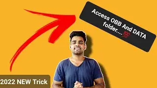 How To Transfer File In Obb And Data Folder |😱 New Trick🔥| 💯Access Obb And Data Folder😎 | Zaido Tech