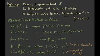 8.1. Bases y dimensión.