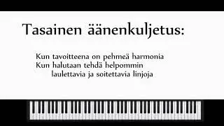 Äänenkuljetus - Osa 1 - Kolmiääninen äänenkuljetus