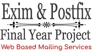 Web Based Mailing Services using Postfix and Exim Mail server