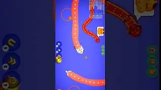 🐍WORMATE ZONE.IO 👀 BIGGEST SNAKE GAMEPLAY 