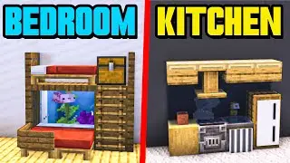 10+ Best HOUSE Build Hacks In Minecraft || Minecraft Builds Tutorial
