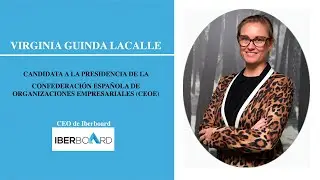 Rueda de prensa, Presentación candidatura de Virginia Guinda a la presidencia de la CEOE