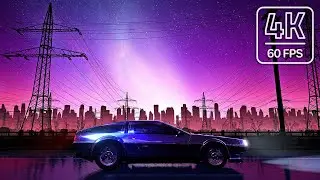 Calming Country Road Background - 10 Hours - 4K Ultra HD 60fps