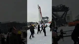 Благотворительный забег на катке ВДНХ. 