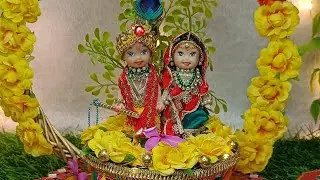 DIY Cute Radha Krishna doll 🥰/  Krishna radhaastami decoration