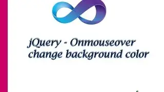 Jquery onmouseover change background