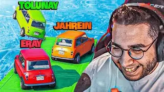 JAHREİN VE TOLUNAYI ÇILDIRTTIK | SİNİR EDEN FACE TO FACE VE TAKIMLI OYUNLAR | GTA 5 PLAYLİST