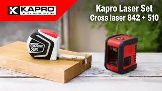 Kapro DIY SET Cross Line Laser 842 and 510