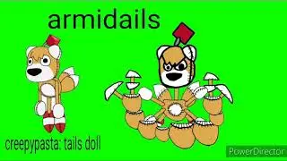 #makeacreepypastamonster armidails