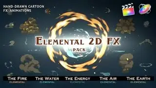 Elemental 2D FX pack for Final Cut Pro X - Videohive - 27960676