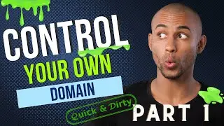 How To HOST a DOMAIN - Quick & Dirty