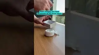 POV: Chegou seu Fone Bluetooth KZ SK10