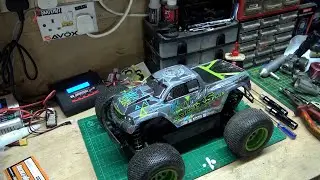 Fixing My HPI SAVAGE XS Flux RC Car After It Got Hurt In Wales