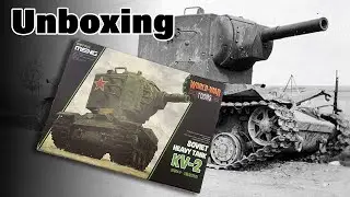 KV-2 Soviet Heavy Tank : MENG - World War Toons  Unboxing