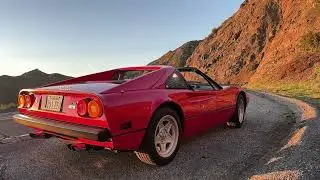1980 Euro Ferrari 308 GTS - Start Up and Drive Off