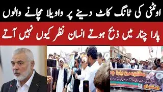 para chinar Mazlomon k Haq main Rally Nikali Gaey||Para chana||Ismail haniya||DailyJhang