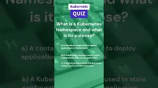 Kubernetes QUIZ - Namespaces  #kubernetes #study #cka #ckad #k8s