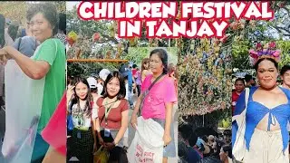 SENIOR AND CHILDREN FESTIVAL /THE LONGEST HANGING SWEETS AND CHIPS IN THE PHILIPPINES 🇵🇭RAW VLOG