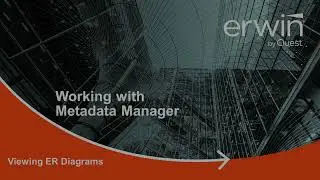Metadata Manager Viewing ER Diagrams v12