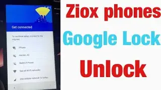 Ziox Phone Hang On Logo |  Google Lock Unlock | FRP Bypass