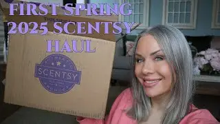 My First Scentsy Spring 2025 Haul - Some bars, some warmers, some laundry, some cleaning!