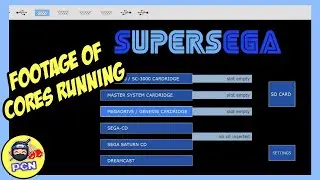 SuperSEGA FPGA | Team Share Footage of Cores Running 🤔🤔🤔
