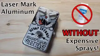 Laser Marking with cheap spray paint!