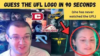 Sister Who Knows Nothing About Football Tries to Guess Every UFL Team