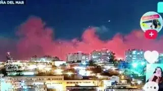 UFOs caught in fire - Chile - TV News - December 22, 2022 |  @SECRETSPACETUBE20