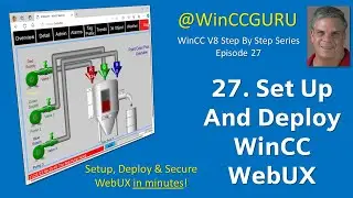 WinCC v8.0 Step By Step 27: How to Setup & Deploy WebUX - Runtime In A Browser 🤯👀  