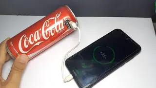 HOW TO MAKE A Rechargeable Power Bank With Coca Cola Can