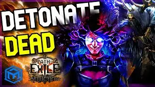 BEST All Content All-Rounder - Detonate Dead Elementalist [POE 3.23]