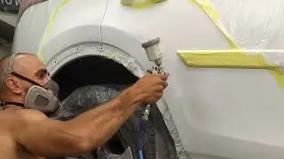 Transition painting, white color. How to determine paintwork, acrylic or varnish? DIY paint selec...